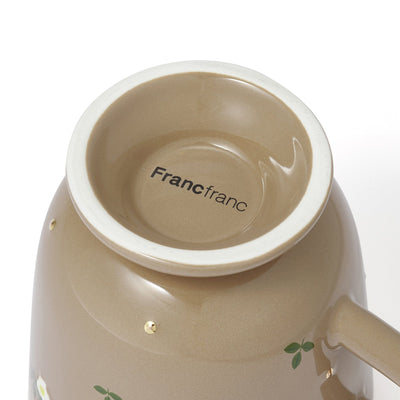 Fleuron Cafe Set Brown