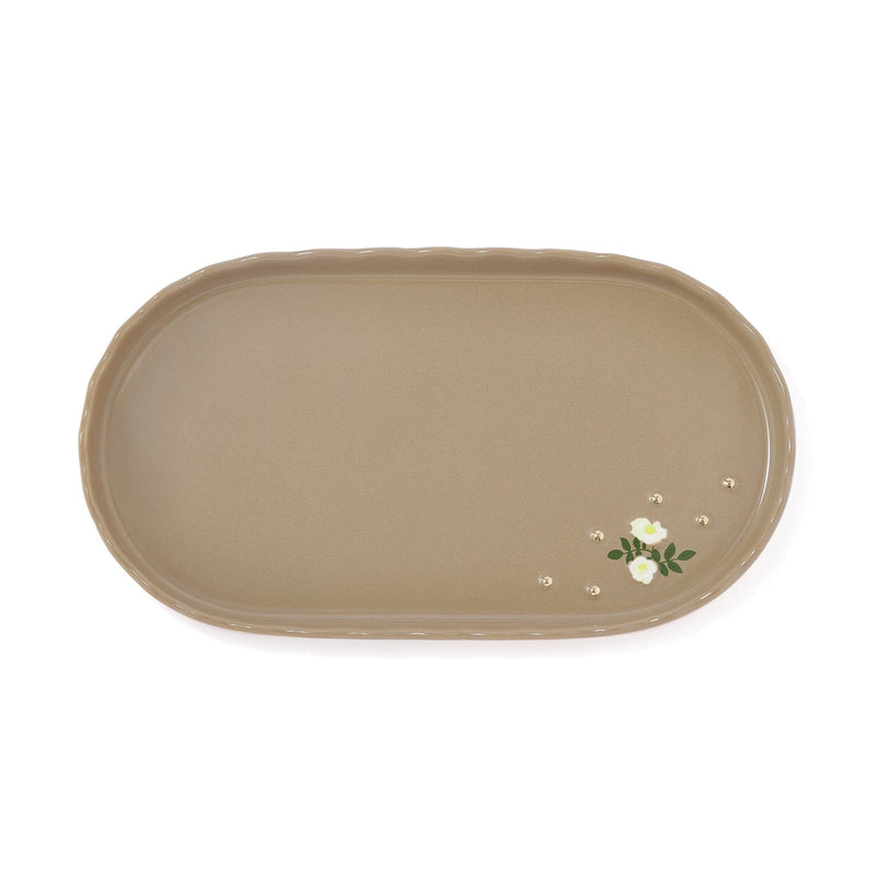 Fleuron Cafe Set Brown