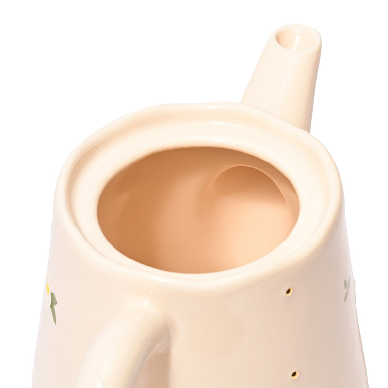 FLEURON 茶壺 象牙色