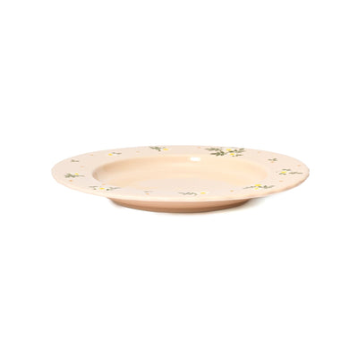 Fleuron Plate Small Ivory
