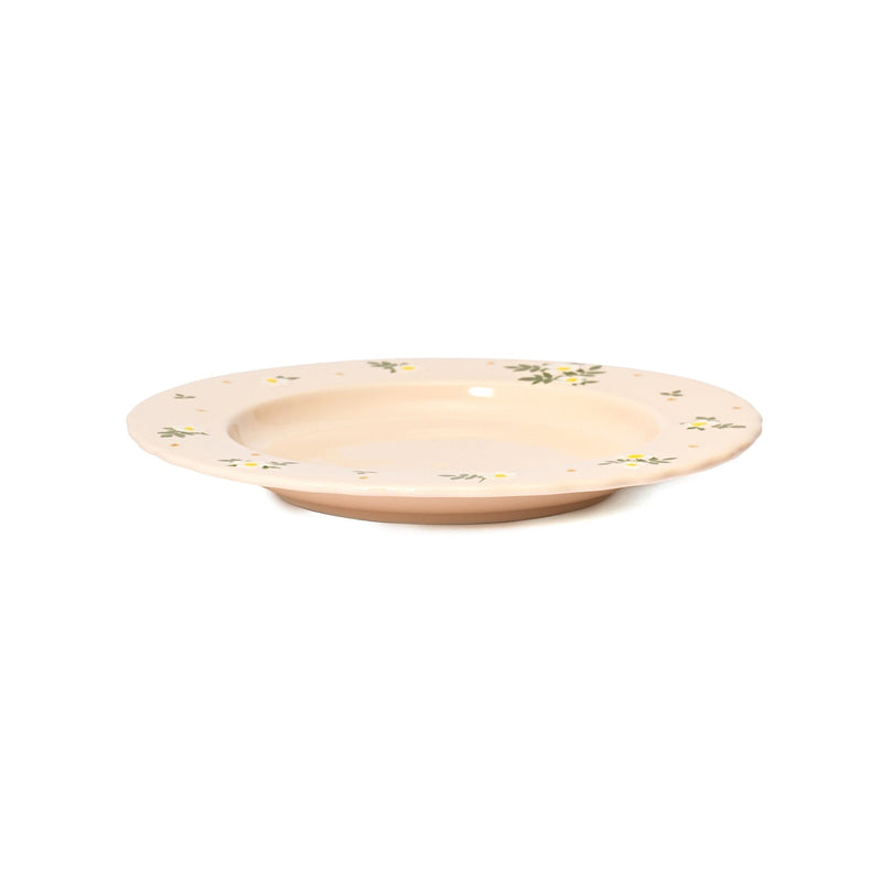 Fleuron Plate Small Ivory