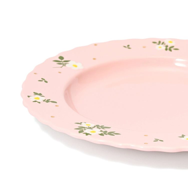 Fleuron Plate Medium Pink