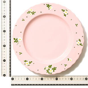 Fleuron Plate Medium Pink