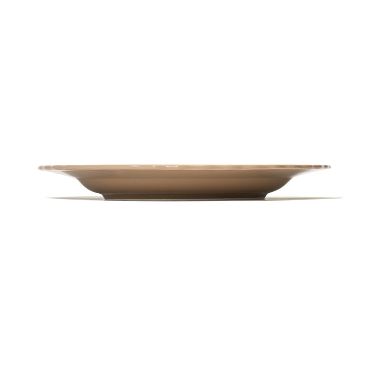 Fleuron Plate Medium Brown