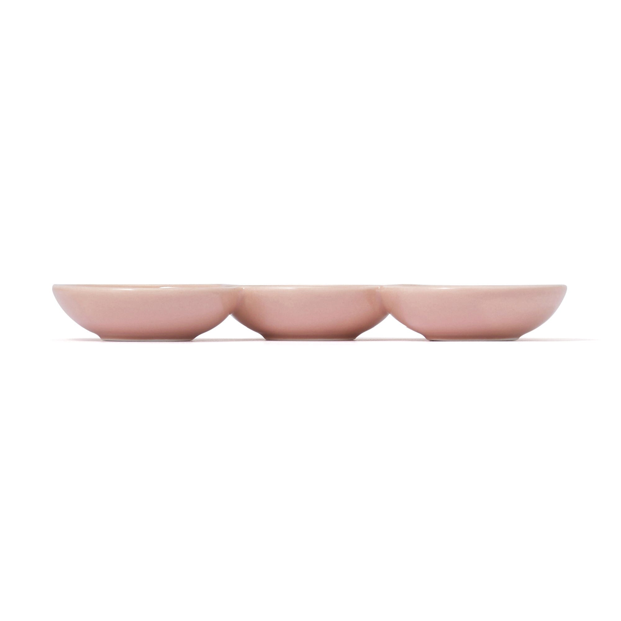 Separate Plate 3-Piece Set Pink