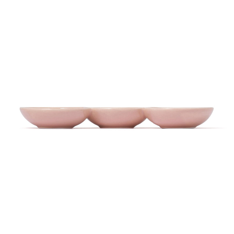 Separate Plate 3-Piece Set Pink