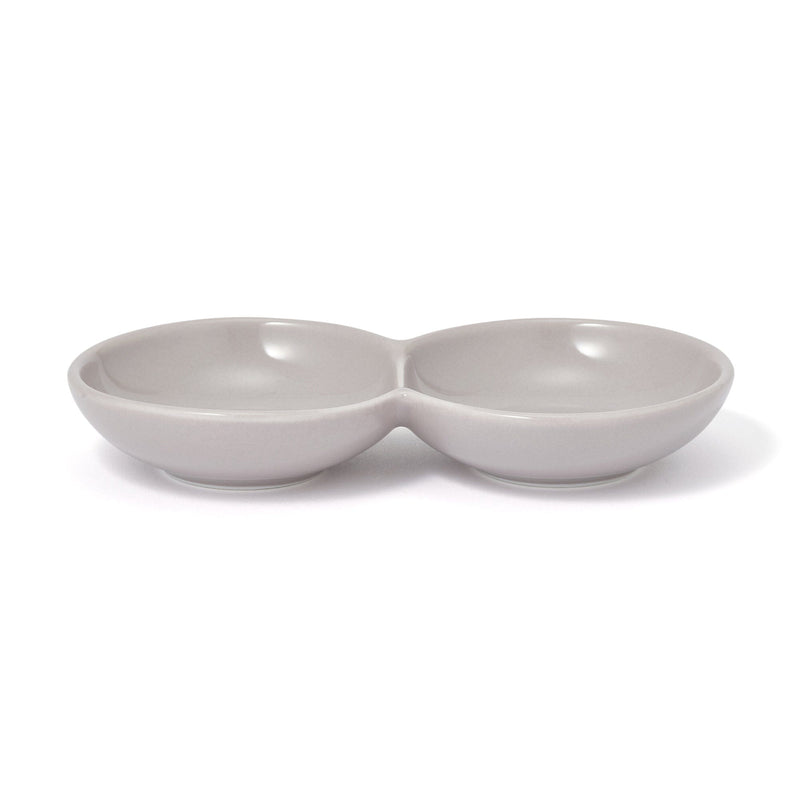 Separate Plate 2-Piece Set Gray