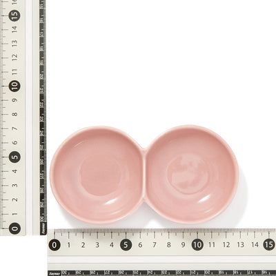 Separate Plate 2-Piece Set Pink