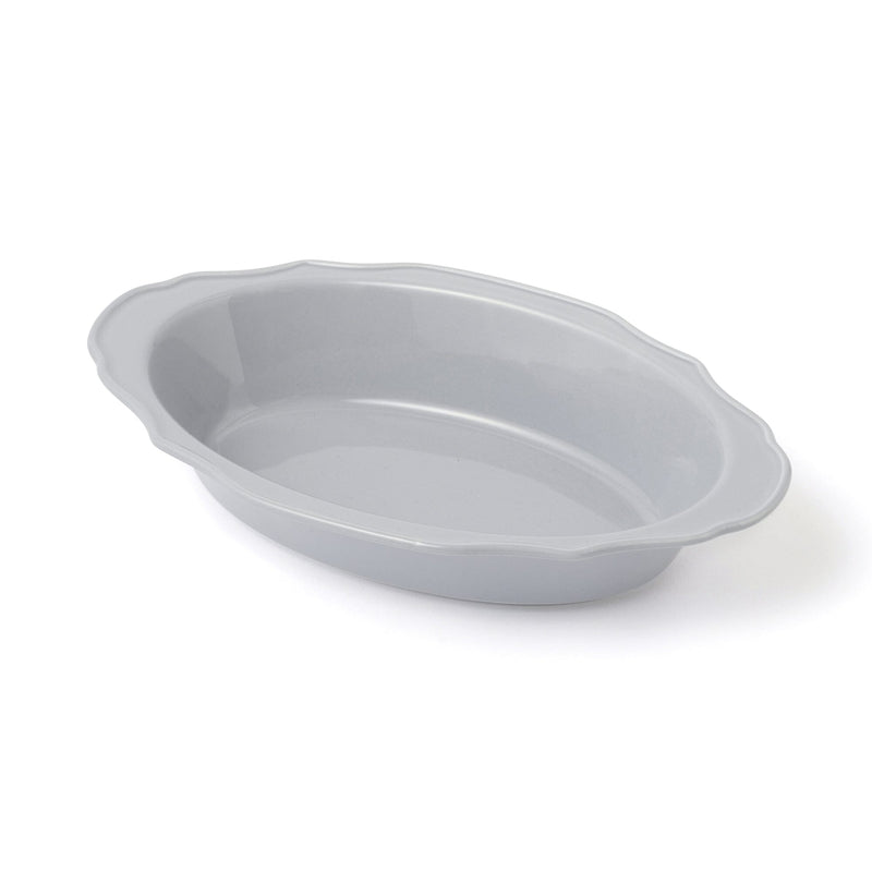 Flower Rim Ovenware Medium Blue