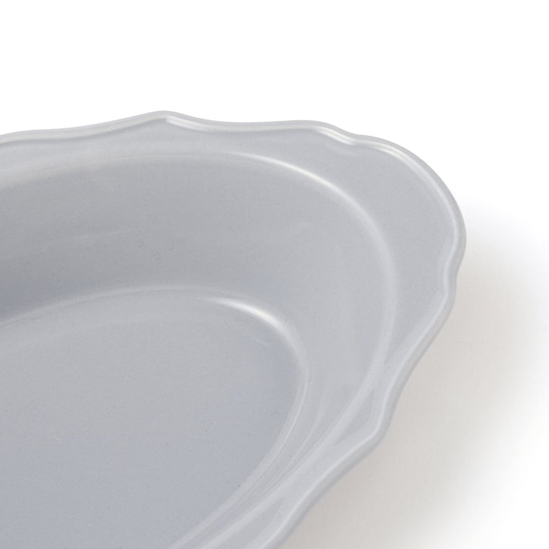 Flower Rim Ovenware Medium Blue