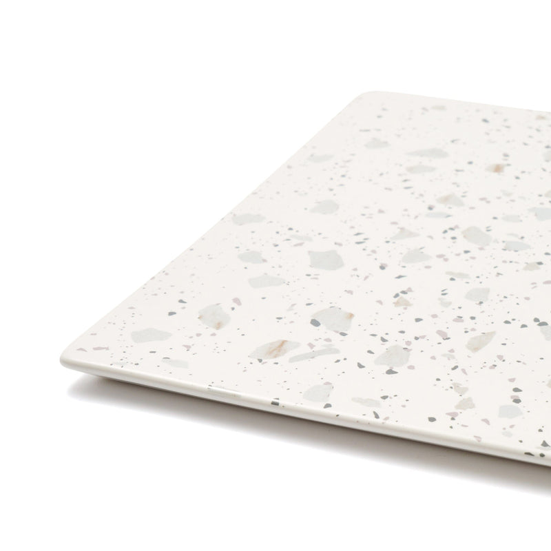 Stona Plate Square Large White