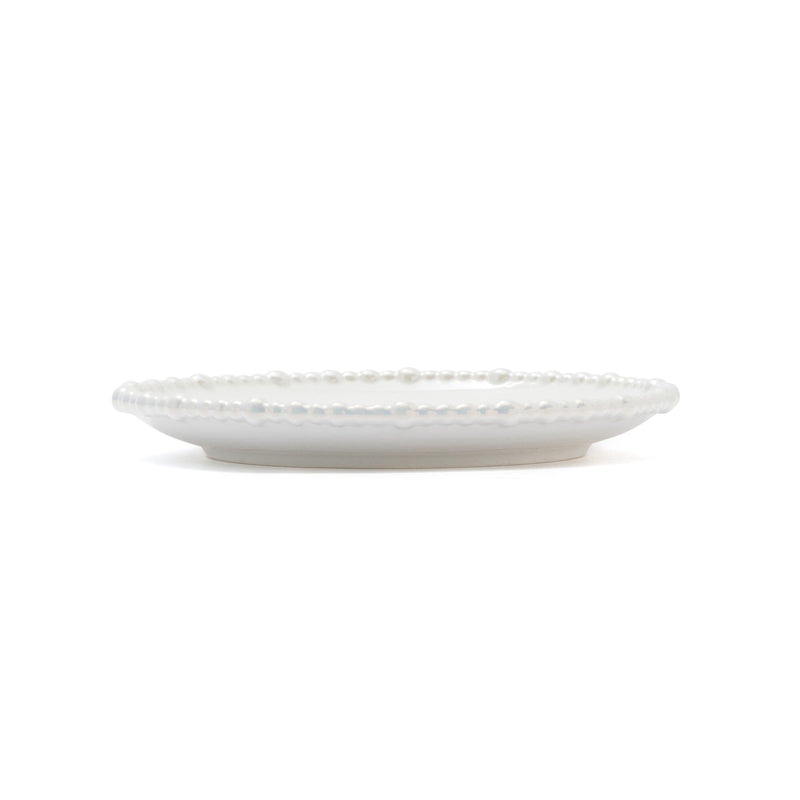 Pearl Plate Small White