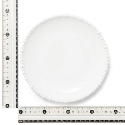 Pearl Plate Small White