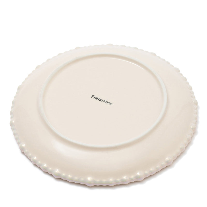 Pearl Plate Small Beige