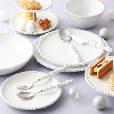 Pearl Plate Large White