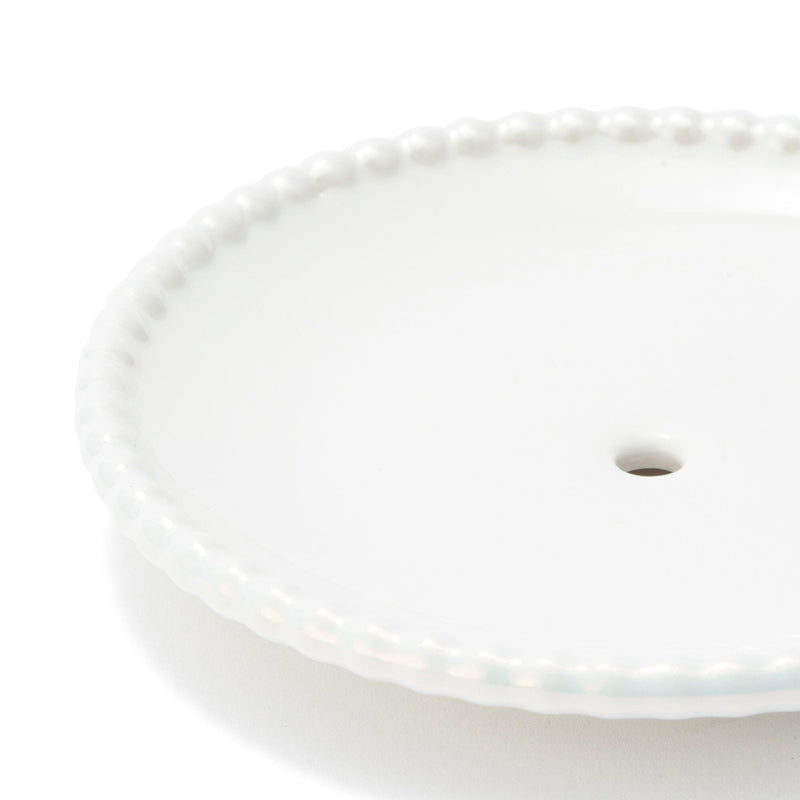 Pearl Cake Stand 3 Tier White