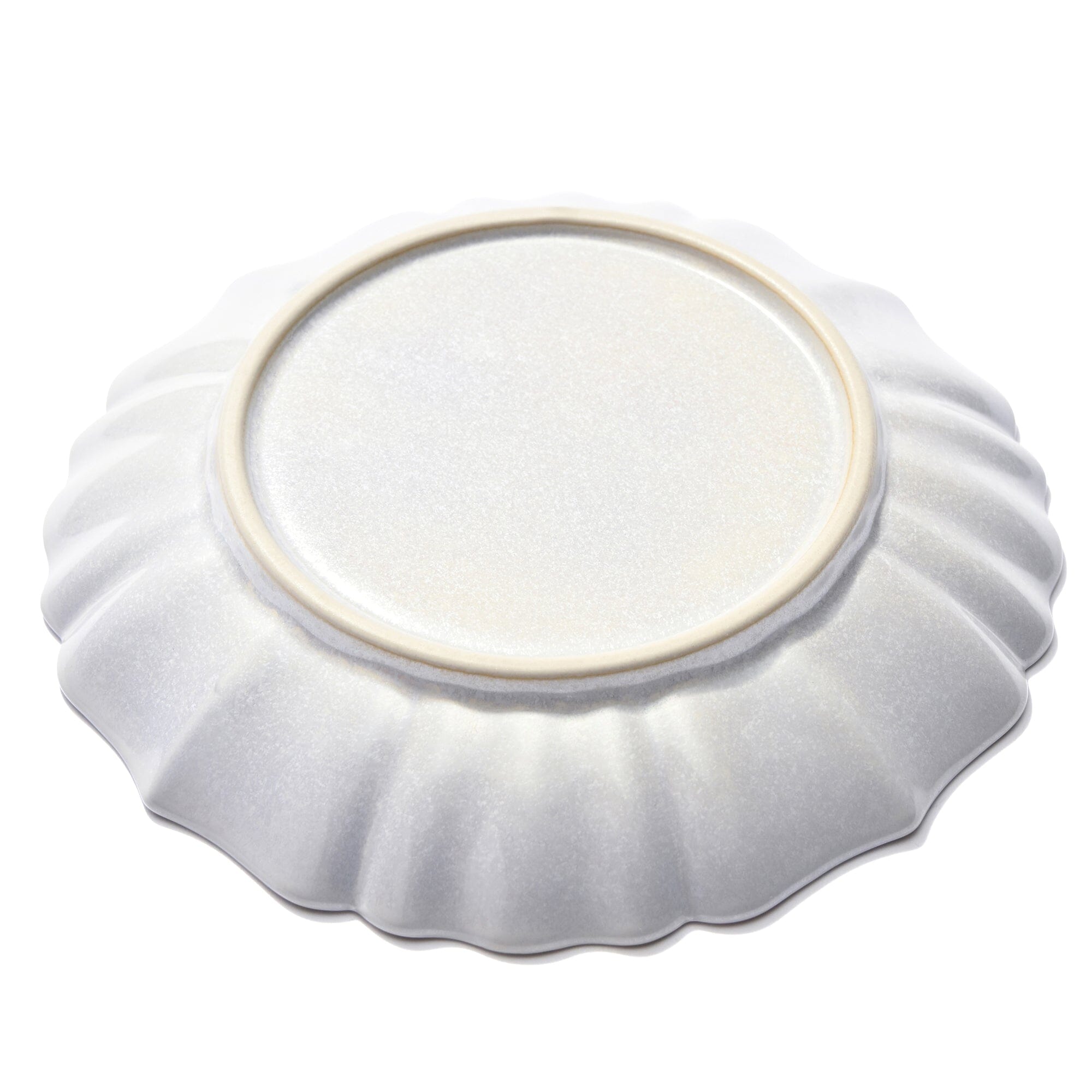 Mino Crystalline Glaze Plate Small Light Blue