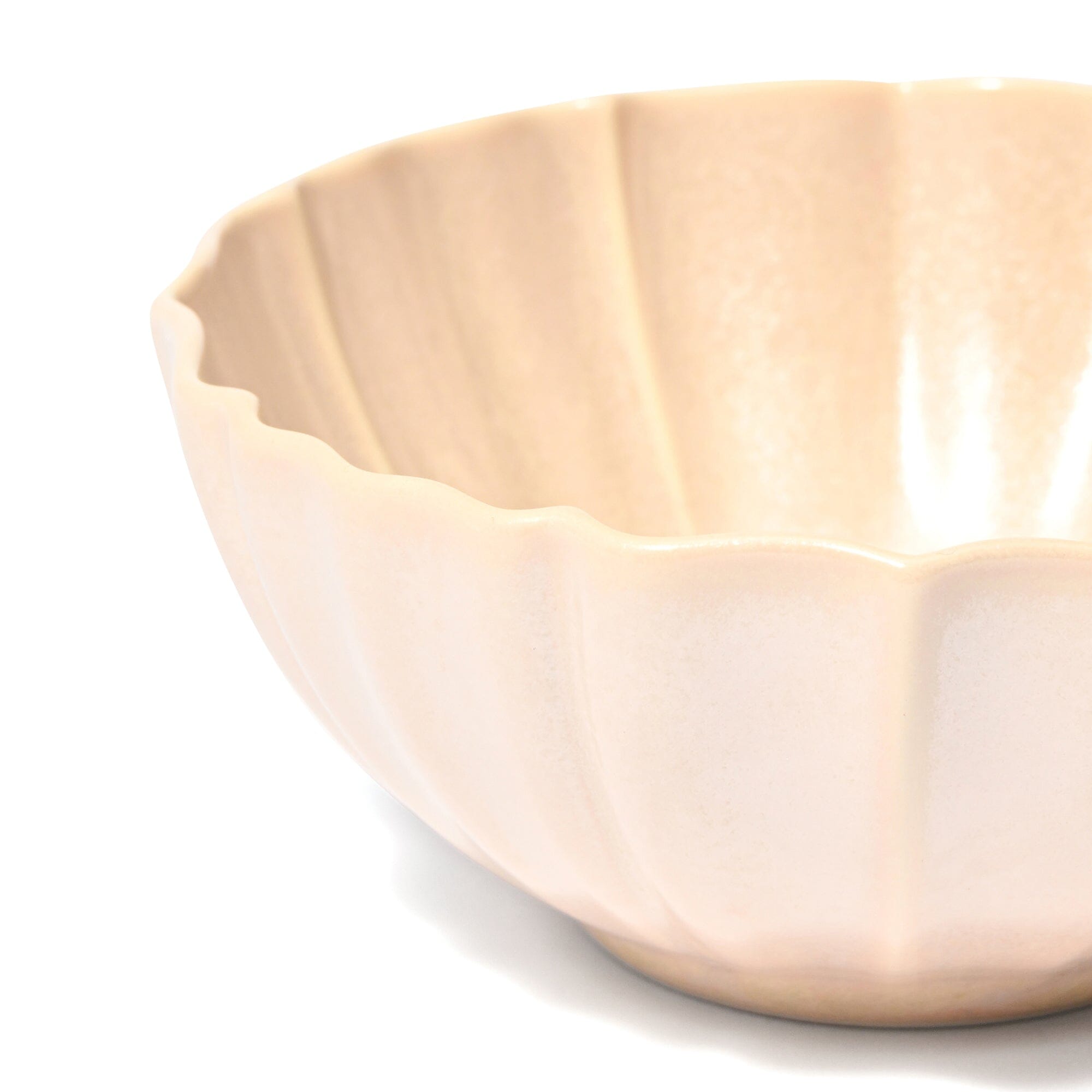 Mino Crystalline Glaze Bowl Light Pink