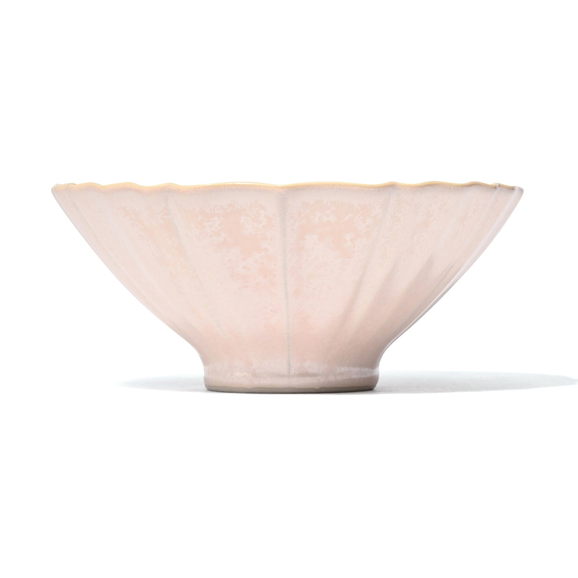Mino Crystalline Glaze Rice Bowl Light Pink