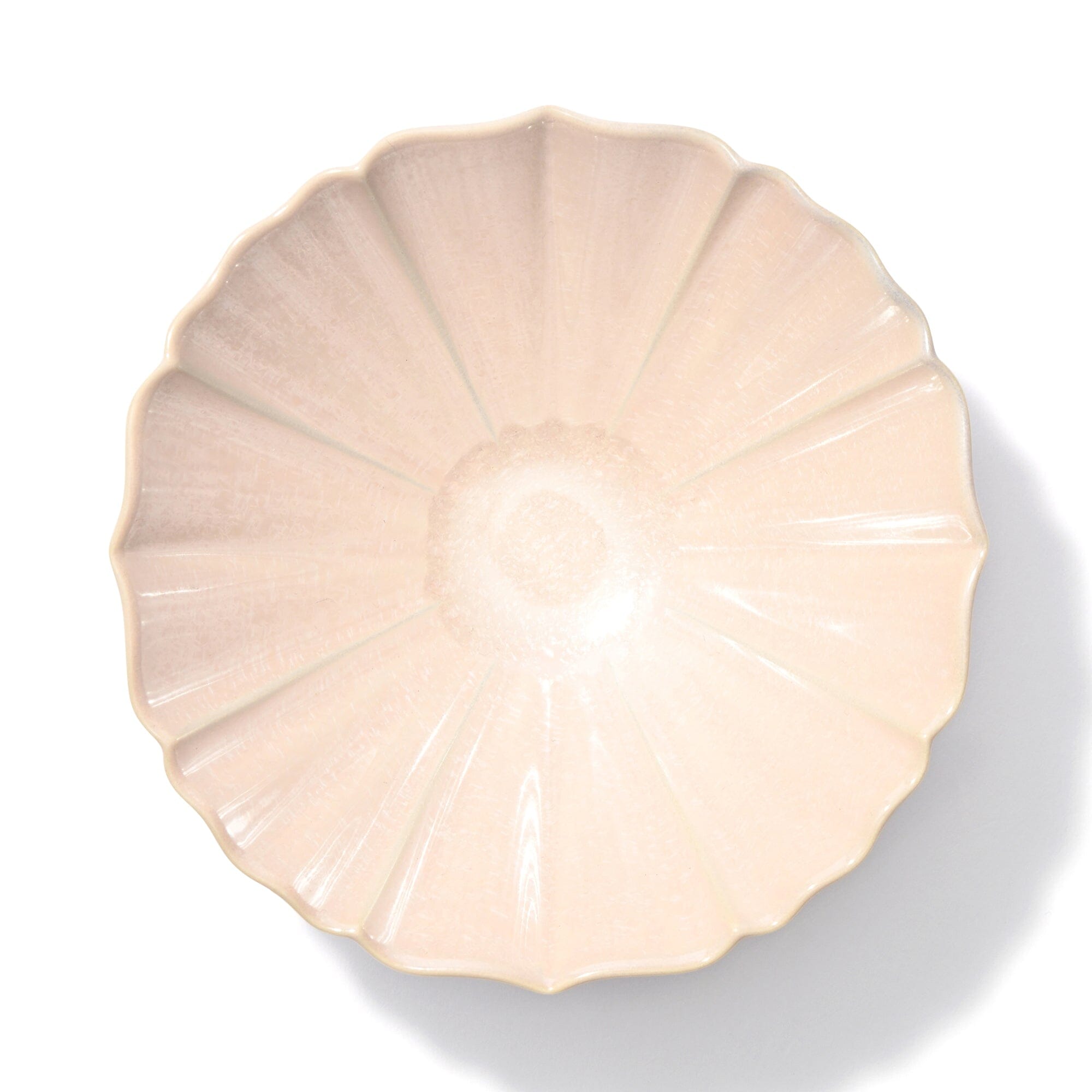 Mino Crystalline Glaze Rice Bowl Light Pink