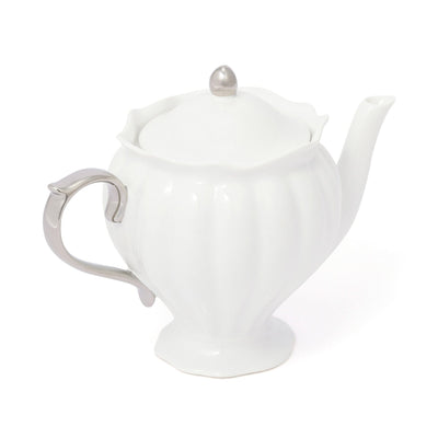 Shell Teapot White