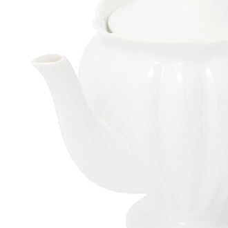 Shell Teapot White