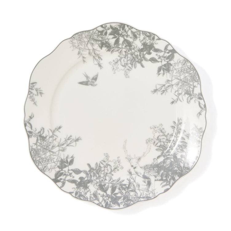 Jouy Plate Medium Gray
