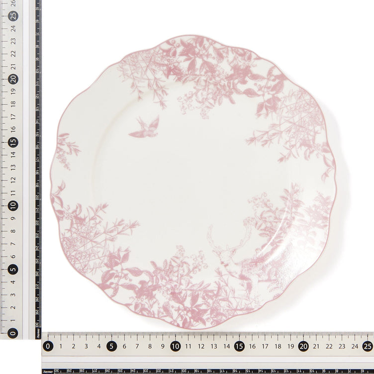 Jouy Plate Medium Pink