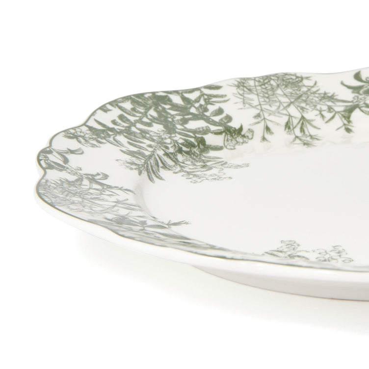 Jouy Plate Large Green
