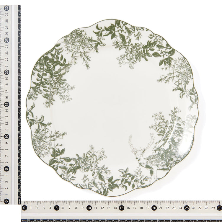 Jouy Plate Large Green