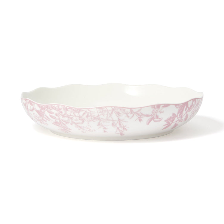 Jouy Deep Plate L Pink