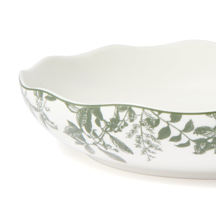 Jouy Deep Plate L Green