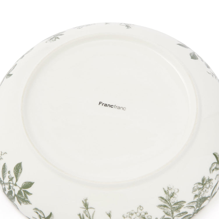 Jouy Deep Plate L Green