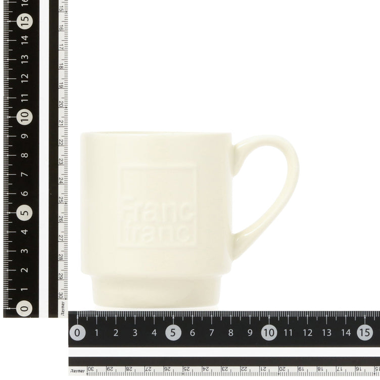 Mio Mug Logo White
