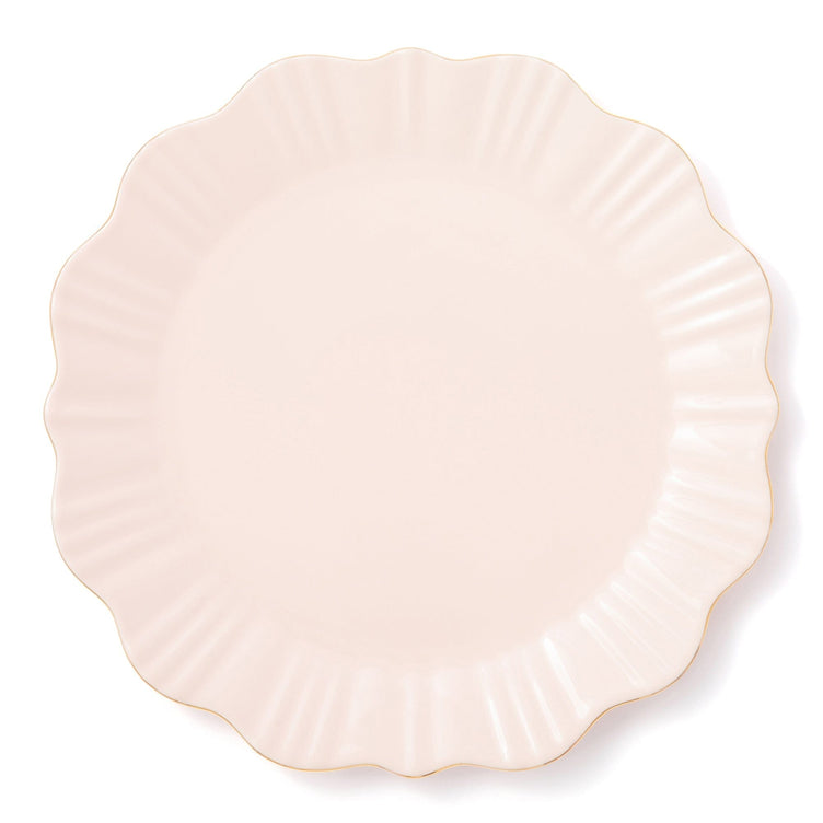 Petal Frill Plate Large Pink