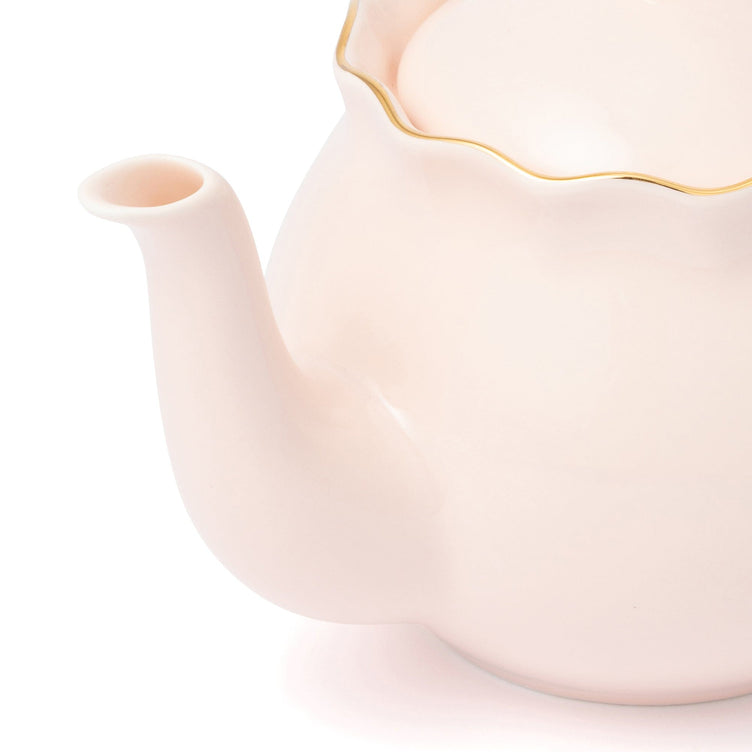 Petal Frill Teapot Pink
