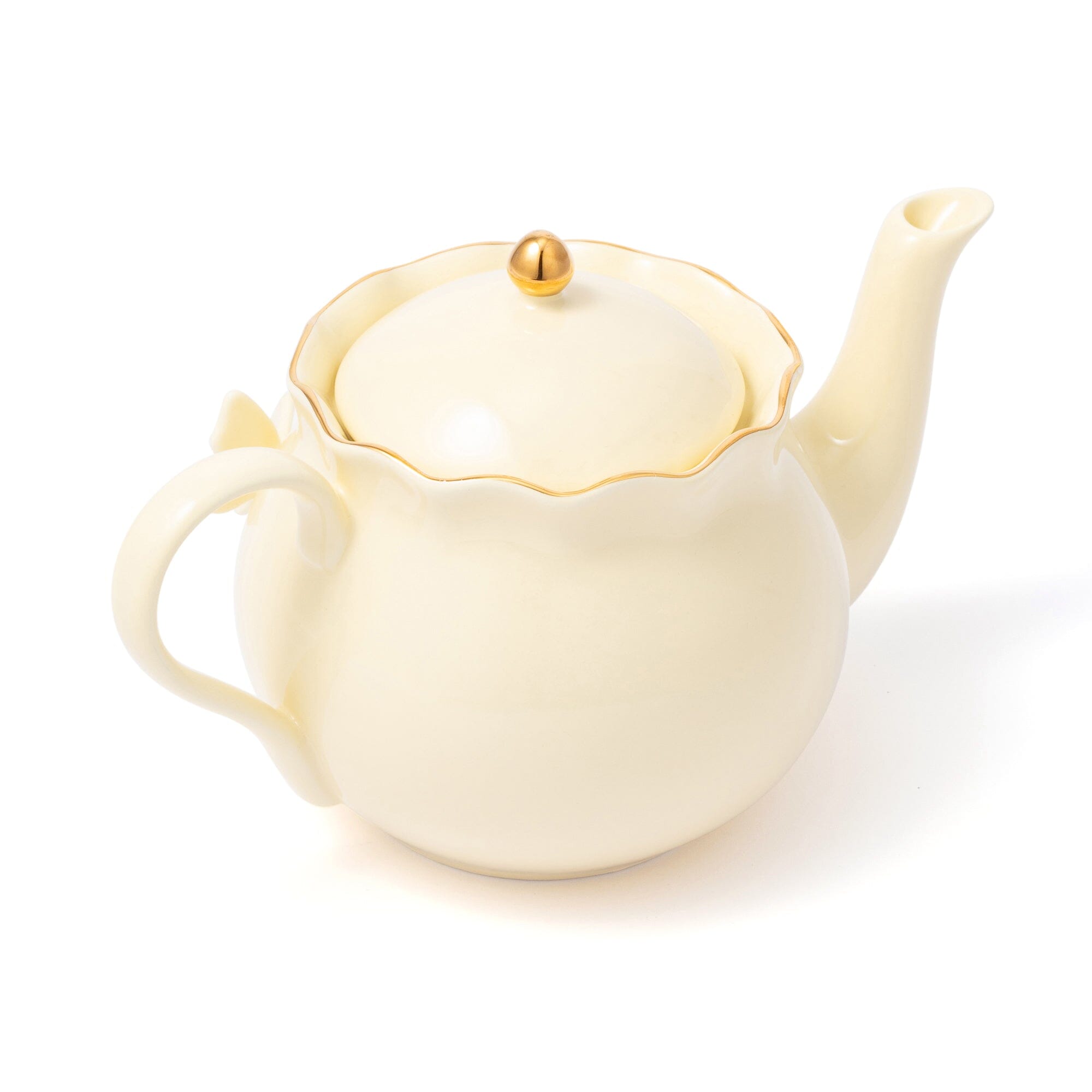Petal Frill Teapot Yellow