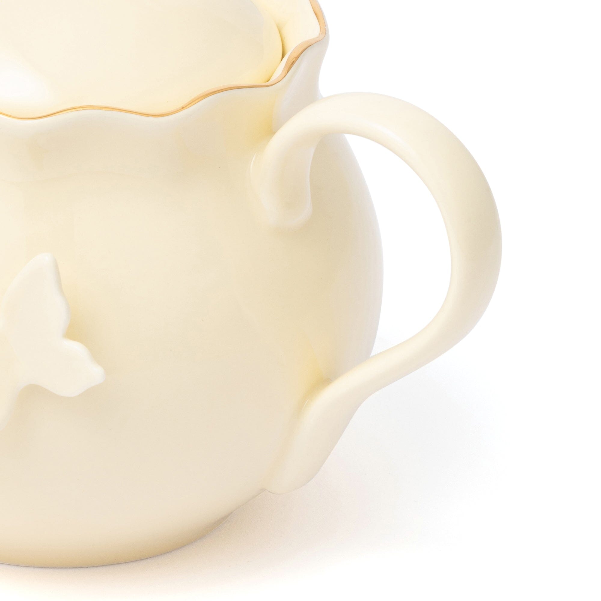 Petal Frill Teapot Yellow