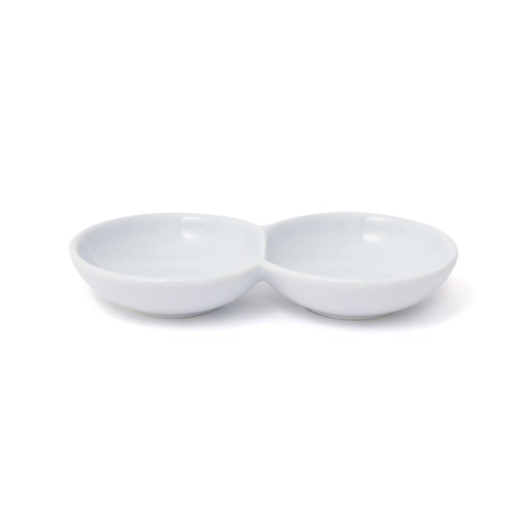 Separate Plate 2-Tier Blue