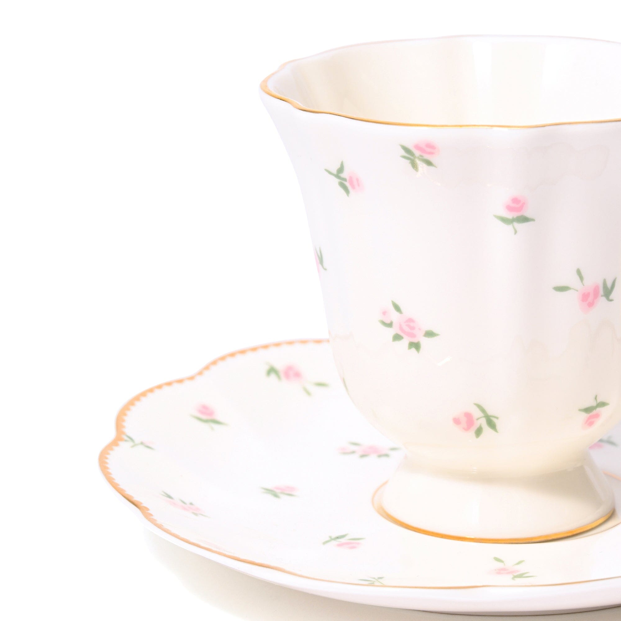 Classic Rose Cup & Saucer Pink