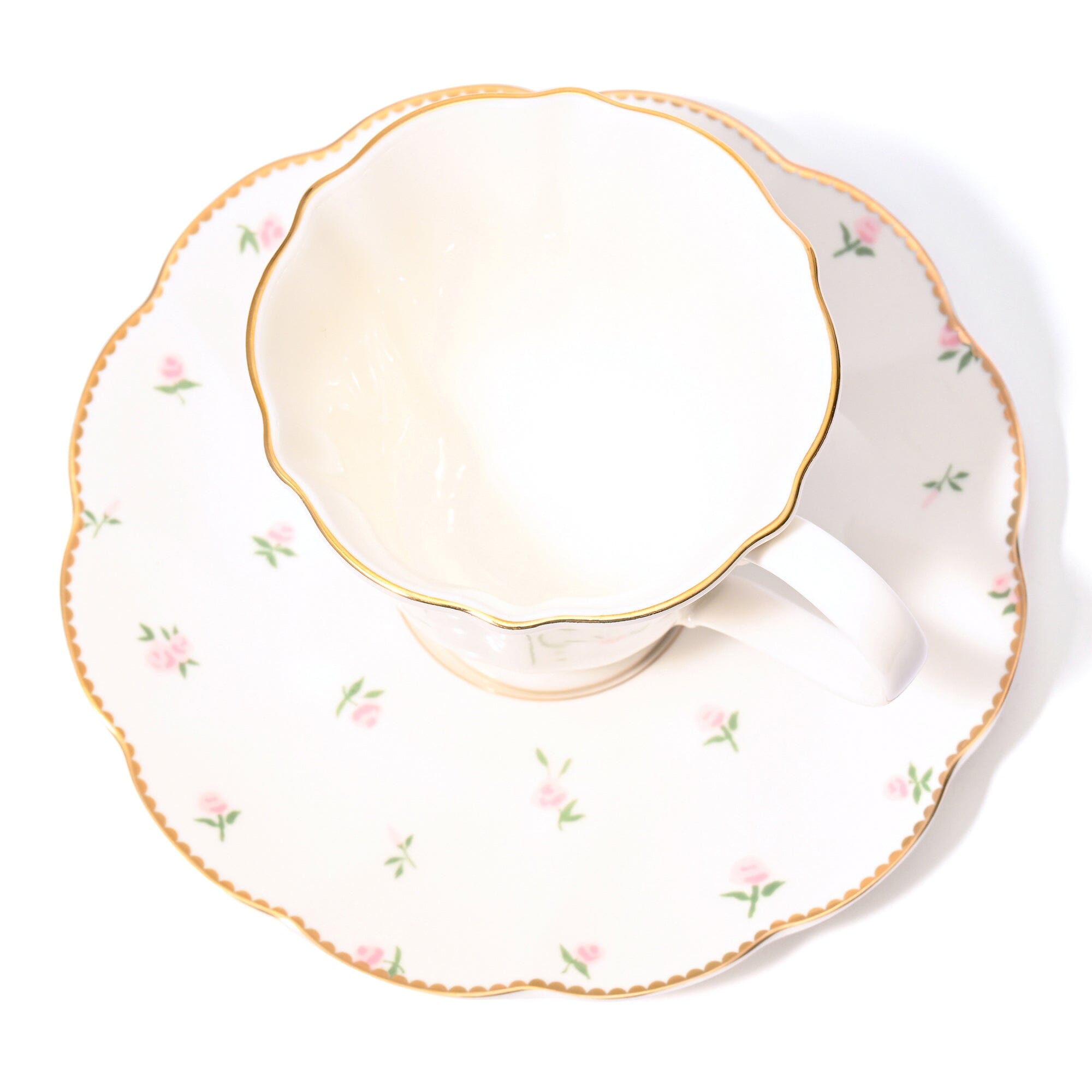 Classic Rose Cup & Saucer Pink