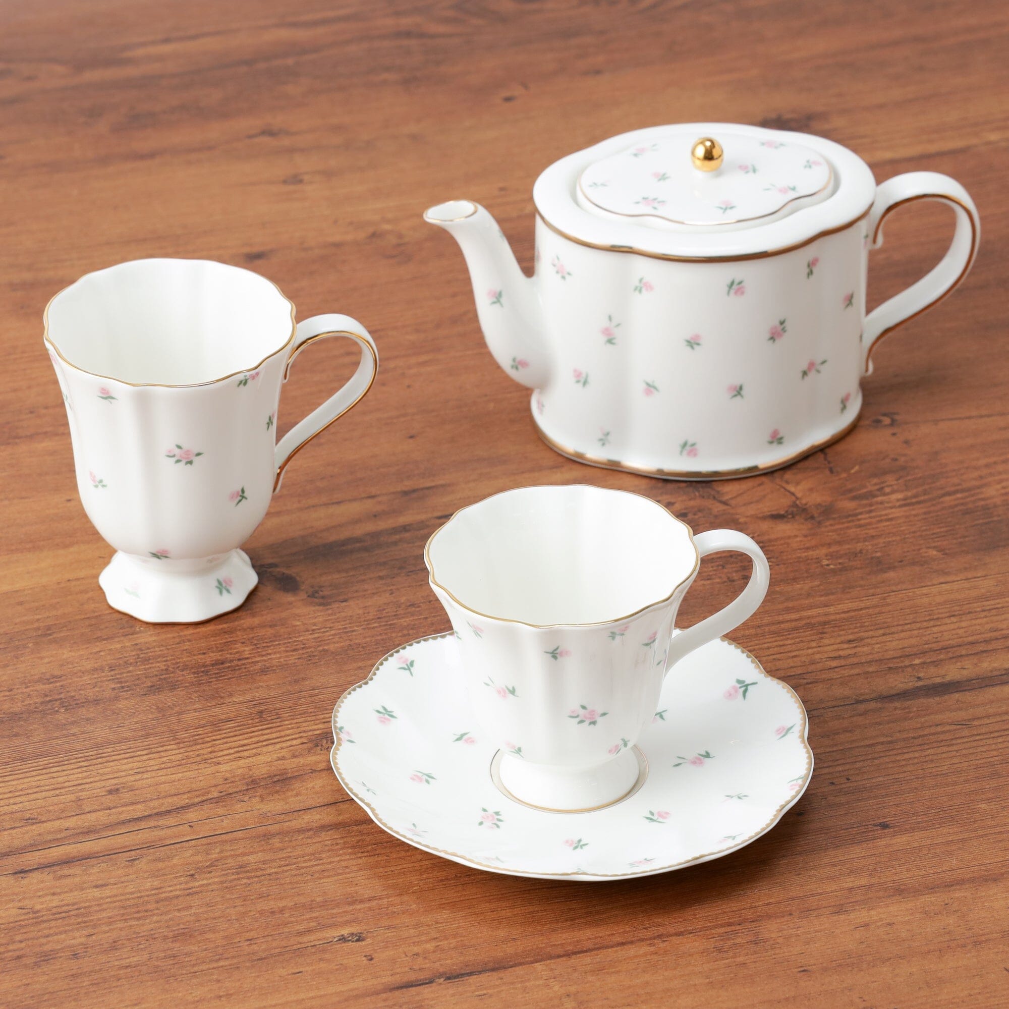 Classic Rose Tea Pot Pink