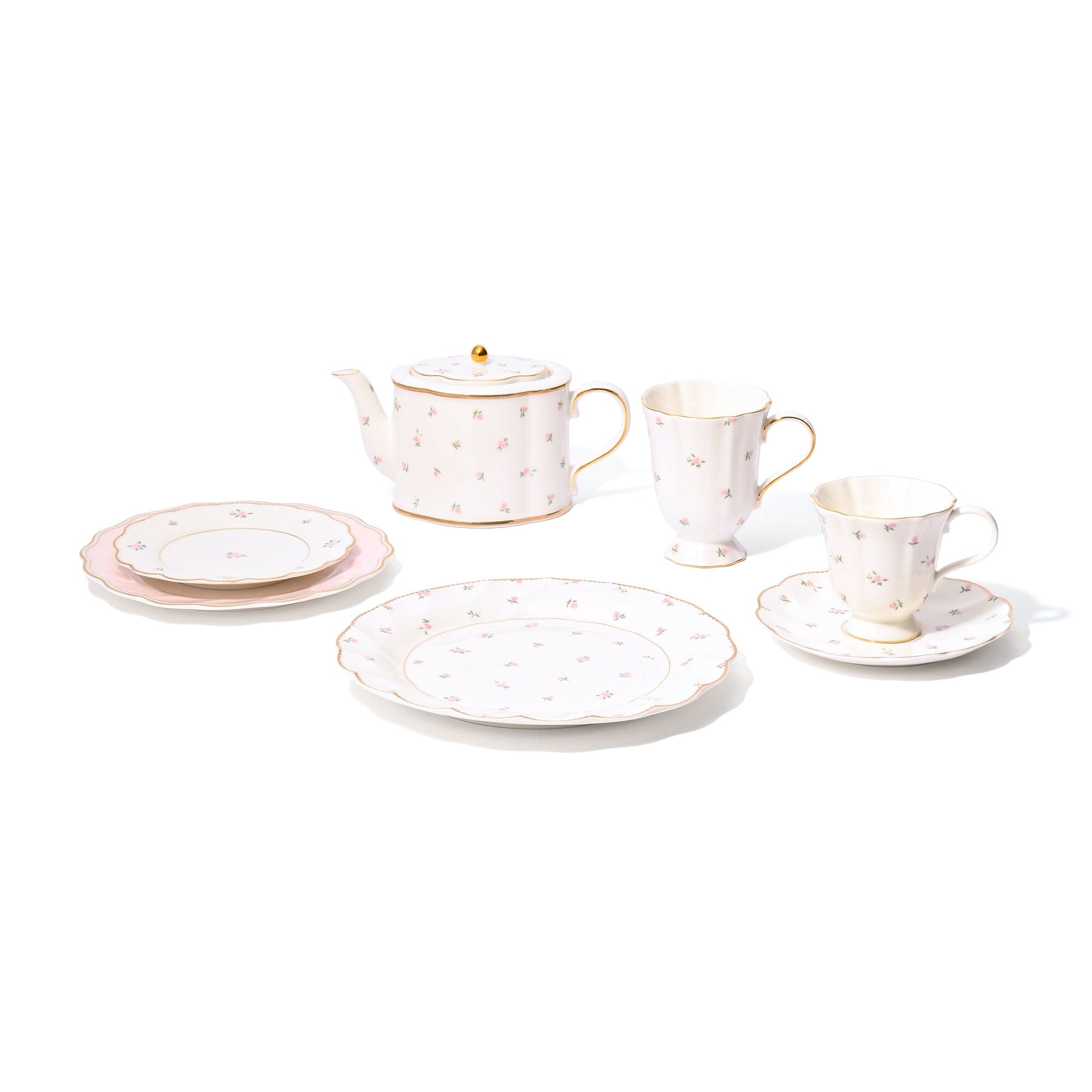 Classic Rose Tea Pot Pink