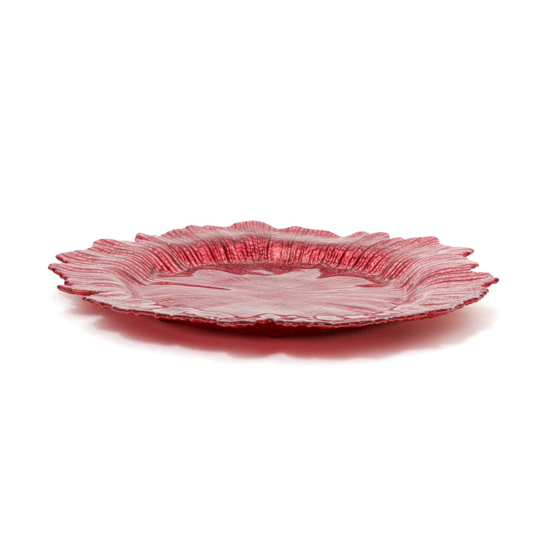 Luce Glass Plate L Pink