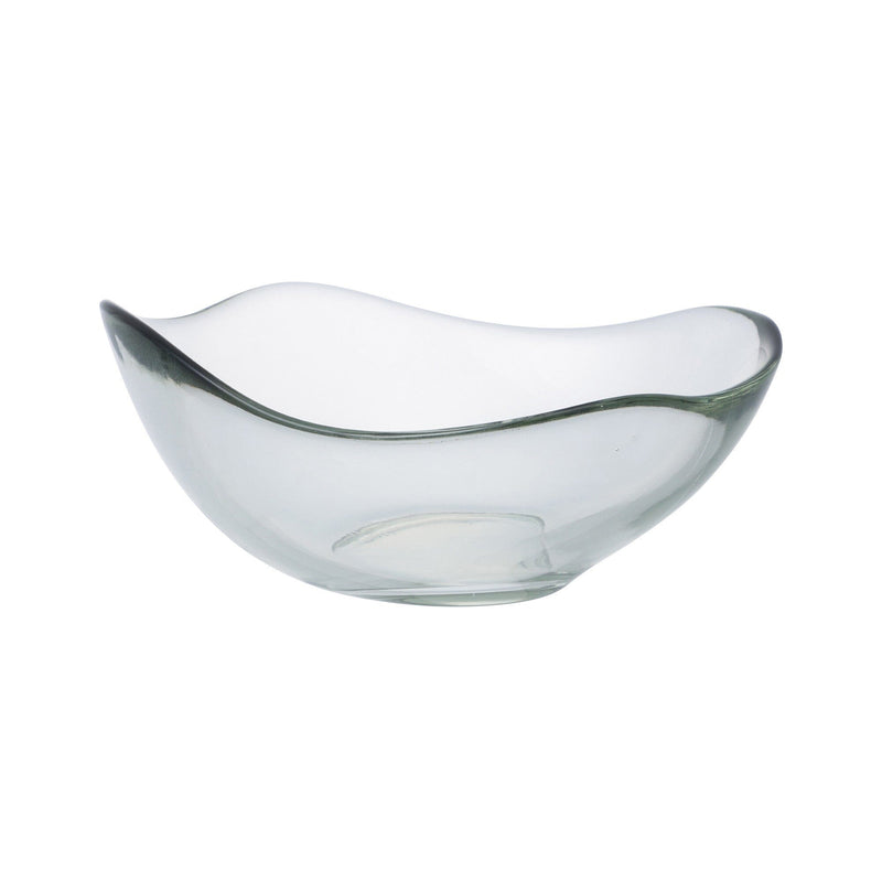 Wavelet Glass Bowl Medium Green
