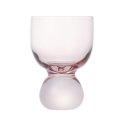 Wavelet Glass Bowl SS Brown