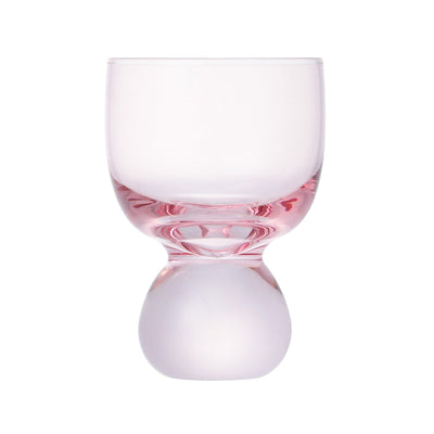 Wavelet Glass Bowl SS Pink