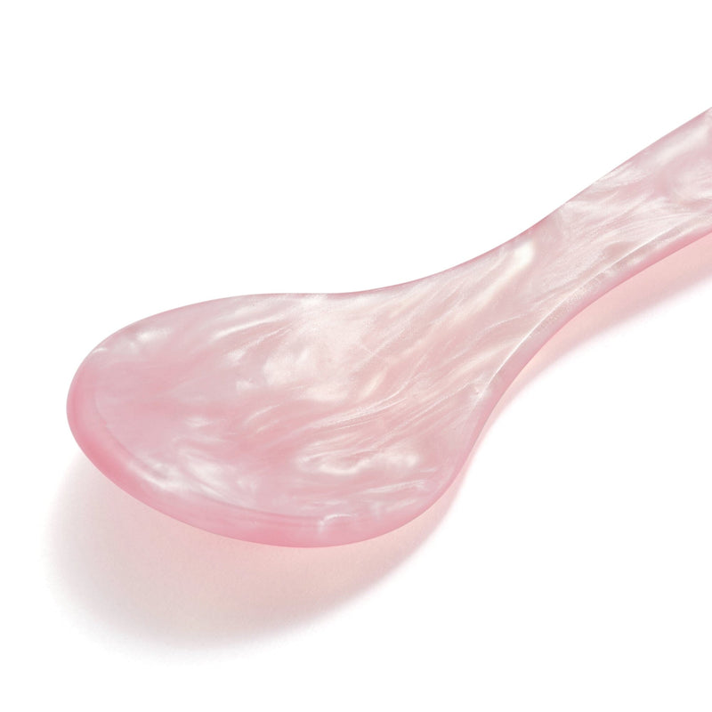 Color Marble Dessert Spoon Pink