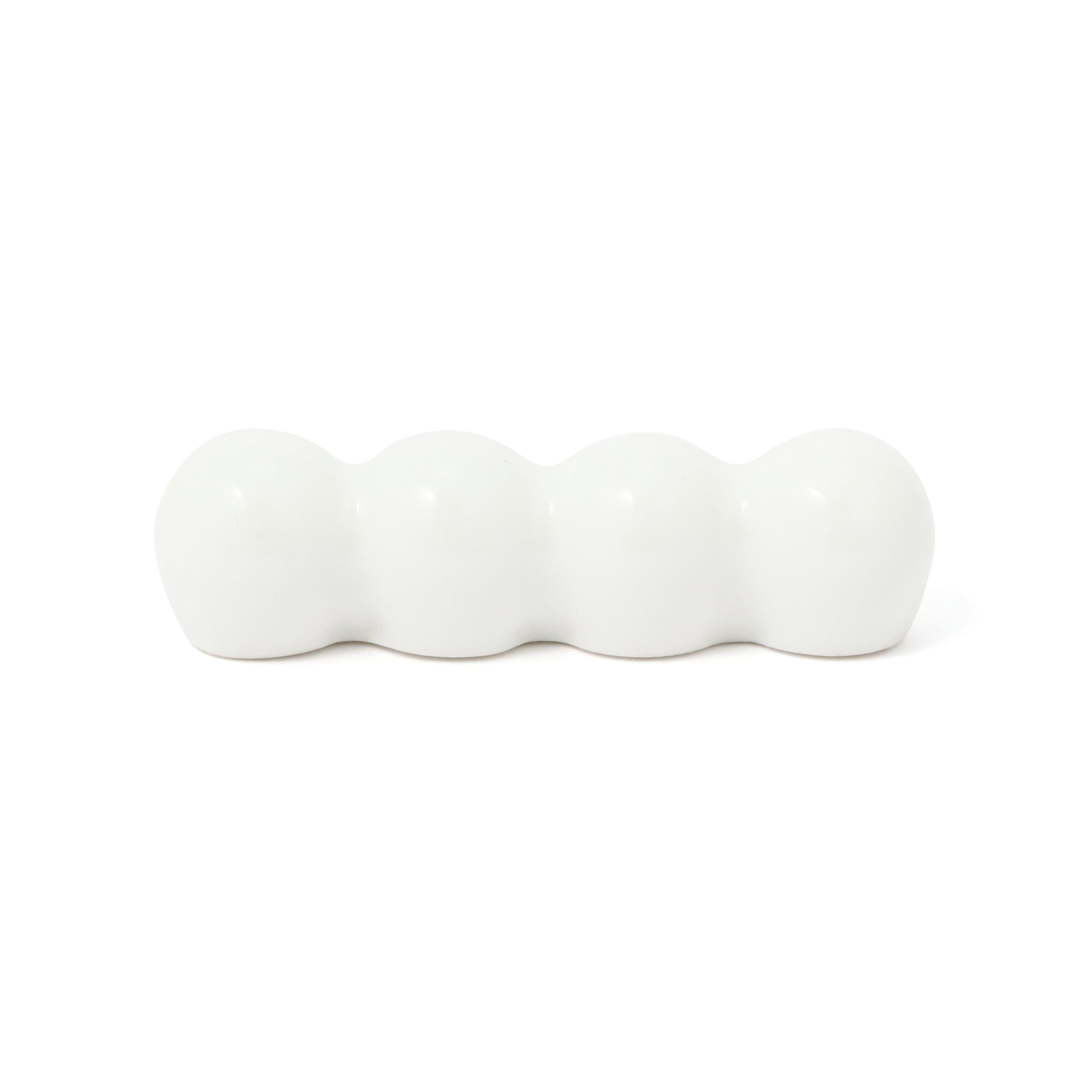 Chopstick Rests Set Of 2 Pom-Poms White