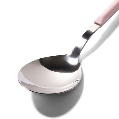 Color Handle Dinner Spoon Pink